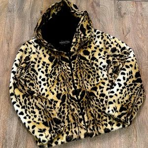 Fabulous Furs Wild Pattern Bomber Jacket